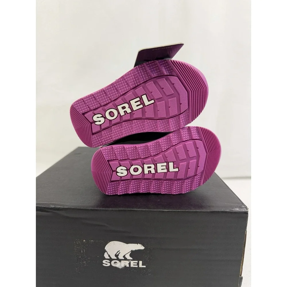 Sorel Toddler Whitney II Strap Snow Boots Toddler Infants Size US 4 Insulated